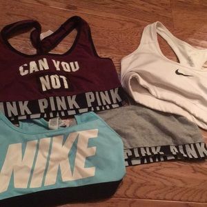 NIKE/PINK sports bra bundle